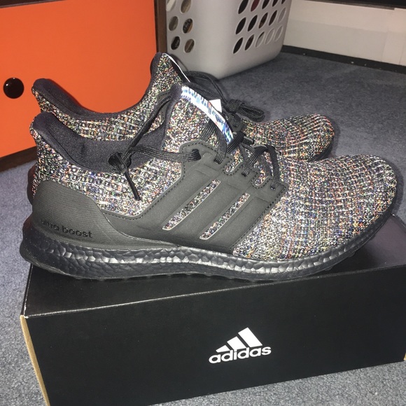 ultra boost 3.0 multicolor black